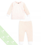 Bán buôn bộ cài lệch dài tay màu cam Lullaby NH23-19