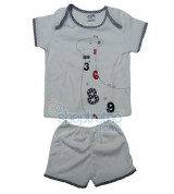 Bộ cộc tay em bé sơ sinh Thái Lan 857