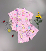 Bỏ sỉ bộ Đồ Pijama Cột Dây Cho Bé