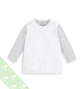 Bỏ sỉ áo dài tay cài vai màu ghi Lullaby NH03-18