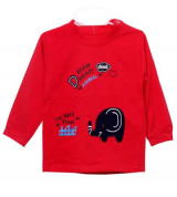 Bỏ buôn áo dài tay bé trai TA in hình voi (1-3T)