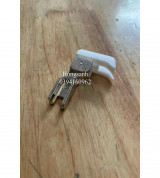 Chân vịt mí nhựa sử dụng cho máy may 1 kim công nghiệp- 1/4