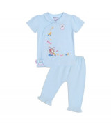 Bộ sơ sinh cài xéo bé gái tay ngắn Hello BB 1318 (nhiều màu)