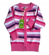 Áo len sơ sinh nhiều mầu vải mềm kiểu mở cúc