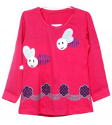 Bán buôn áo dài tay co giãn 4 chiều TA cho bé gái (1-5T)