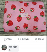 Vải thô hoa 8 mảnh