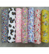 Vải thô hoa tồn kho