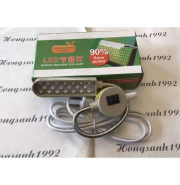 Đèn led gắn máy may cần 30 bóng hộp xanh lá
