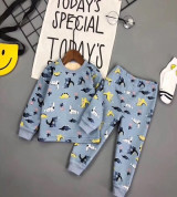 Bán buôn bộ quần áo Thu Đông cài vai (6-36M)