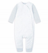 Bỏ sỉ body cài lệch dài tay kẻ xanh đậm Lullaby NH27-19