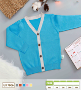 Bỏ sỉ áo len cài khuy giữa Uala UR7006