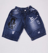 Bán sỉ quần jean ngố bé trai in chữ (3-9T)