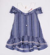 Bán sỉ váy trễ vai Nabi Kids cho bé gái (1-6T)