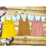 Bán buôn set váy áo phông cho bé gái (1-4T)