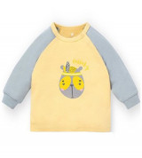 Bán buôn áo bé trai dài tay raglan Lullaby NH108B (vàng trơn)