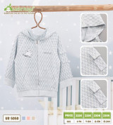 Bán buôn áo khoác nỉ có mũ caro Uala UR5050