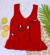 Bỏ sỉ áo gile len bé gái nhiều hình D12 (1-5T)