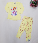 Bỏ sỉ bộ quần áo Thu Đông bé gái Elsa, Sofia (1-6T)