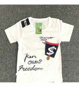 Bán buôn áo cộc bé trai TA in họa tiết $ (1-5T)