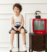 Bỏ buôn bộ ba lỗ La Pomme gấu đại dương SS137 (xanh navy)