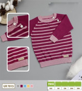 Bỏ sỉ áo len cài vai tay Raglan trơn Uala UR7015 (6m+)