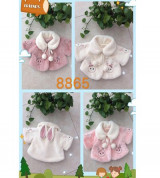 Bán buôn áo choàng lông tai thỏ cho bé (0-5T)