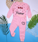 Bỏ buôn bộ quần áo nỉ da cá bé gái BG2018 (1-6T)