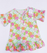 Bỏ buôn áo tay bèo bé gái S246 (1-5T)