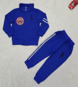 Bán buôn bộ nỉ da cá bé trai thêu chữ Polo (2-5T)