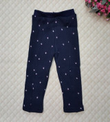 Bán buôn quần nỉ lót lông in hình cho bé gái C1153 (1-7T)