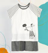 Bỏ sỉ bộ cộc La Pomme Gromit vui vẻ SS163