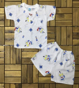 Bán sỉ bộ đồ lanh cộc tay bé trai (1-8T)