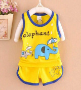 Bán sỉ bộ quần áo cộc trẻ em IUME (1-5T)