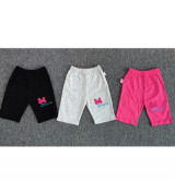 Bỏ buôn quần legging lửng bé gái thêu hình (1-5T)
