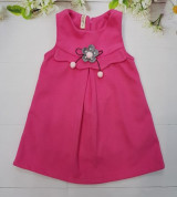 Bán sỉ váy dạ ly ngực C1357 (1-4T)