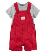 Bán sỉ bộ quần áo yếm cộc cho bé (3M+)