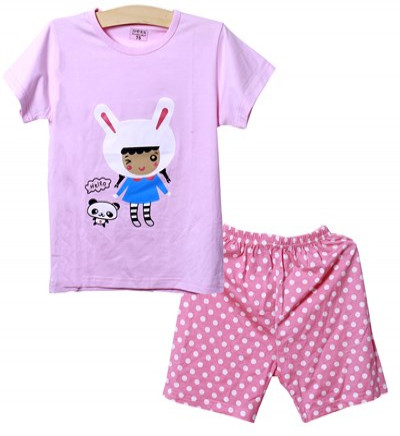 Bán buôn bộ quần áo cộc bé gái TE0700