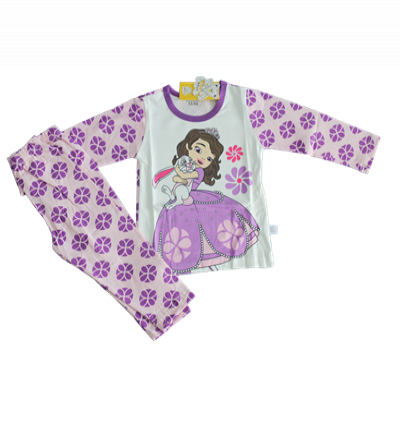 Bán sỉ bộ quần áo dài tay bé gái QC7000 (nhiều màu)