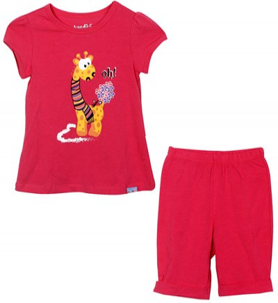 Bỏ sỉ bộ quần áo bé gái Kandoo DG16-SH03 (2-5T)