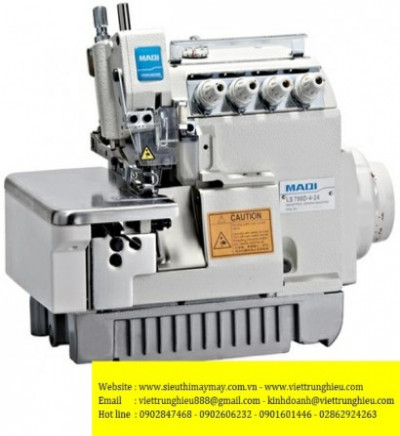 LS-798D-4-24 MÁY VẮT SỔ MAQI ,MÁY VẮT SỔ 2 KIM 4 CHỈ ,MOTOR LIỀN TRỤC ,KHOẢNG CÁCH KIM 2MM BỜ VẮT SỔ 4MM