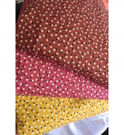 Thanh lý Vải thô cào bông hoa sao nhí