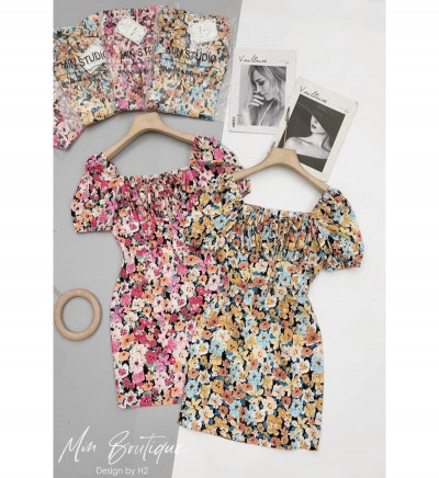 vải text nhung tồn kho hoa dạ thảo màu siêu tây