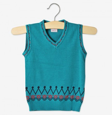 Bỏ sỉ áo len gile bé trai Hqlens TN604 (2-7T)