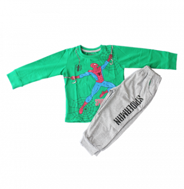 Bán sỉ bộ quần áo Thu Đông bé trai TE7002 (2-5T)