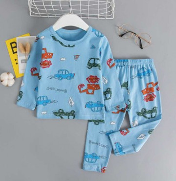 Bỏ buôn bộ quần áo bé trai in hình QC5008 (1-3T)