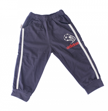 Bỏ buôn quần dài cotton bé trai phối màu sọc (1-5T)