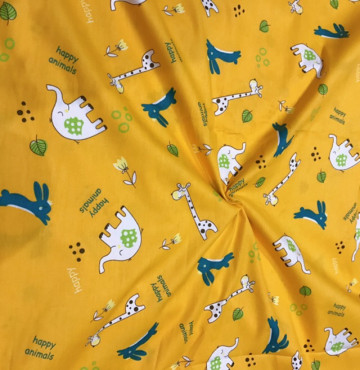 Vải thô tồn kho mặt lụa voi vàng