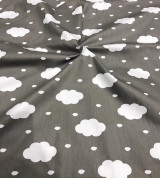 Vải thô tồn kho mặt lụa đám mây