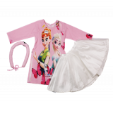 Bỏ sỉ áo dài trẻ em cách tân (2-7T)