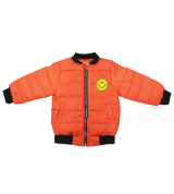 Bỏ sỉ áo khoác phao in hình mặt cười (1-5T)